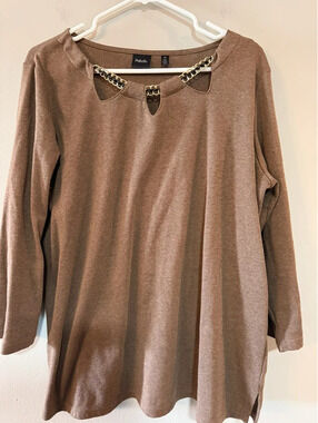 Rafaella Women’s Size 1X Long-sleeve top
